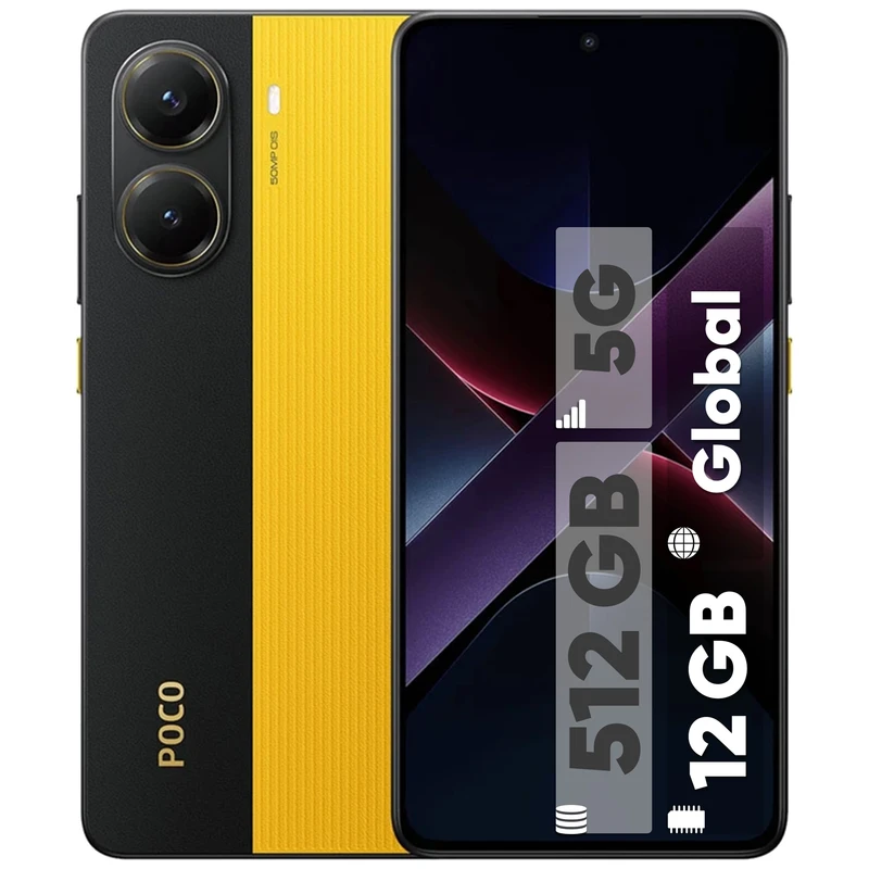 گوشی شیائومی Poco X7 Pro رجیستر‌شده دو سیم‌کارت 512 گیگابایت با رم 12 گیگابایت – گلوبال