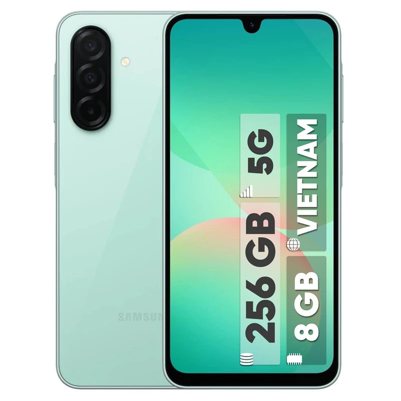 گوشی سامسونگ Galaxy A26 رجیستر‌شده دو سیم‌کارت 256 گیگابایت با رم 8 گیگابایت – ویتنام